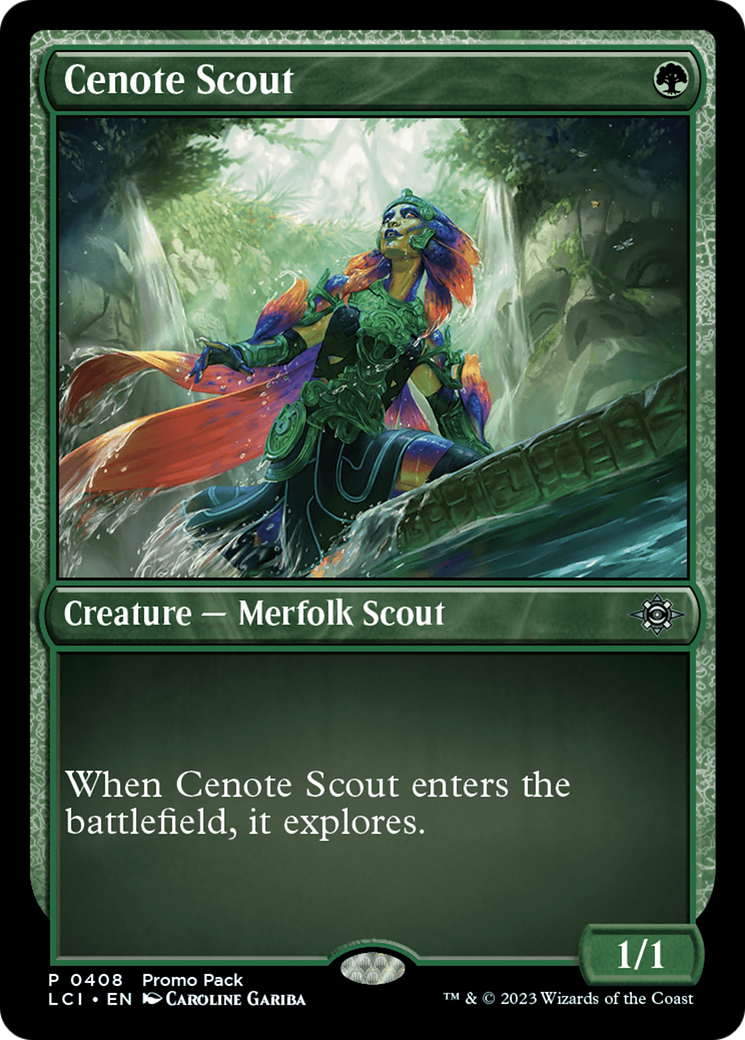 Cenote Scout [The Lost Caverns of Ixalan Promos] | Fandemonia Ltd