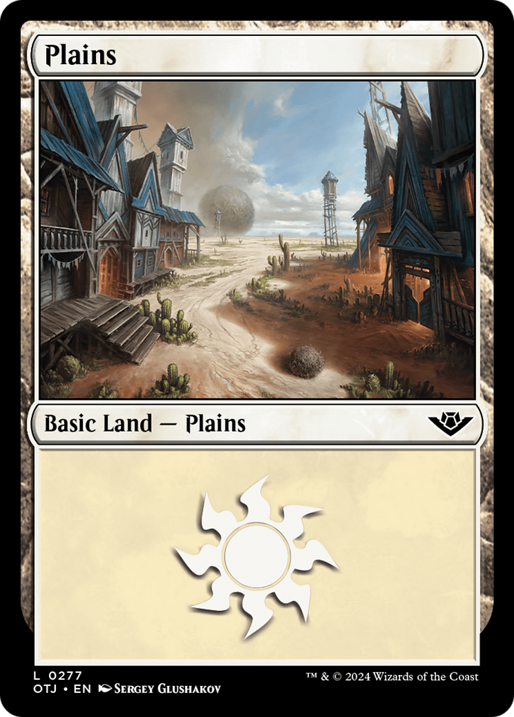 Plains (0277) [Outlaws of Thunder Junction] | Fandemonia Ltd