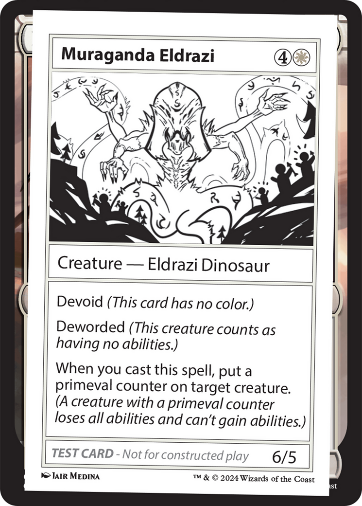 Muraganda Eldrazi [Mystery Booster 2 Playtest Cards] | Fandemonia Ltd