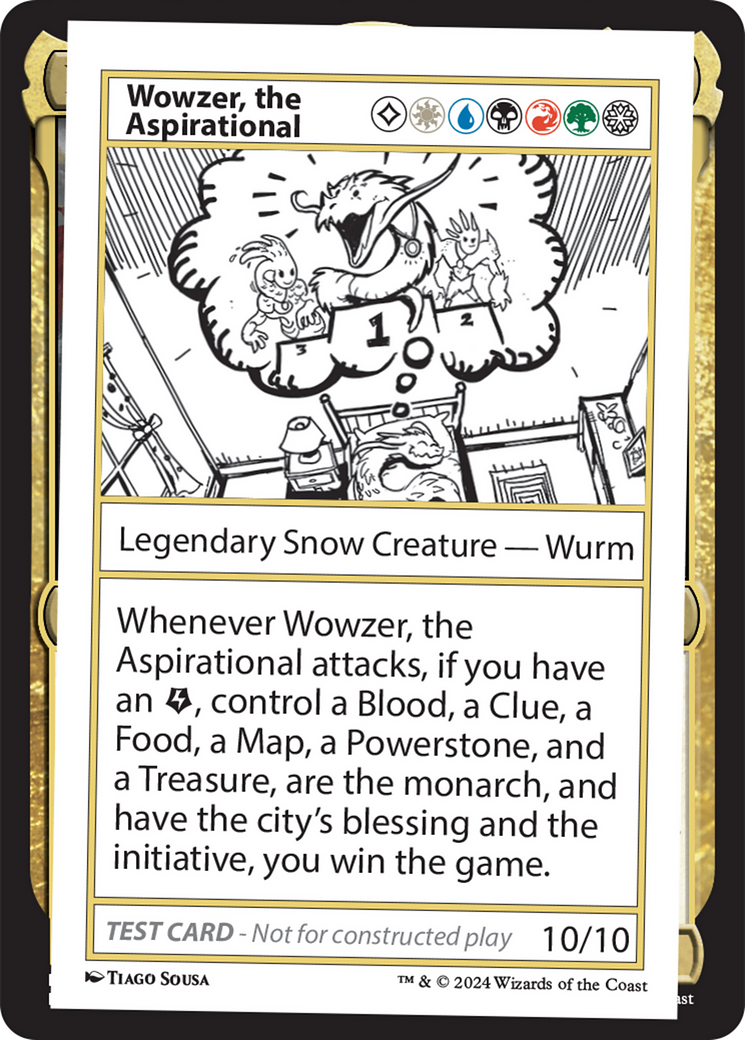 Wowzer, the Aspirational [Mystery Booster 2 Playtest Cards] | Fandemonia Ltd