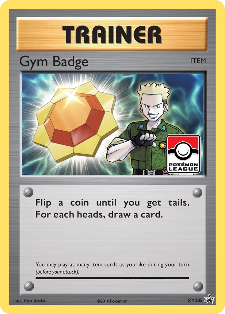 Gym Badge (XY205) (Lt. Surge) [XY: Black Star Promos] | Fandemonia Ltd