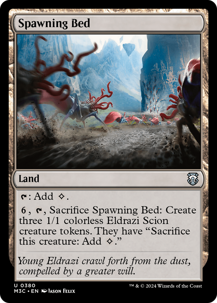 Spawning Bed (Ripple Foil) [Modern Horizons 3 Commander] | Fandemonia Ltd