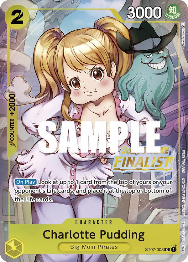 Charlotte Pudding (Offline Regional 2023) [Finalist] [One Piece Promotion Cards] | Fandemonia Ltd