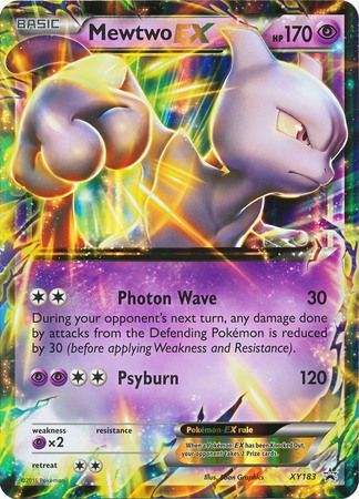 Mewtwo EX (XY183) (Jumbo Card) [XY: Black Star Promos] | Fandemonia Ltd