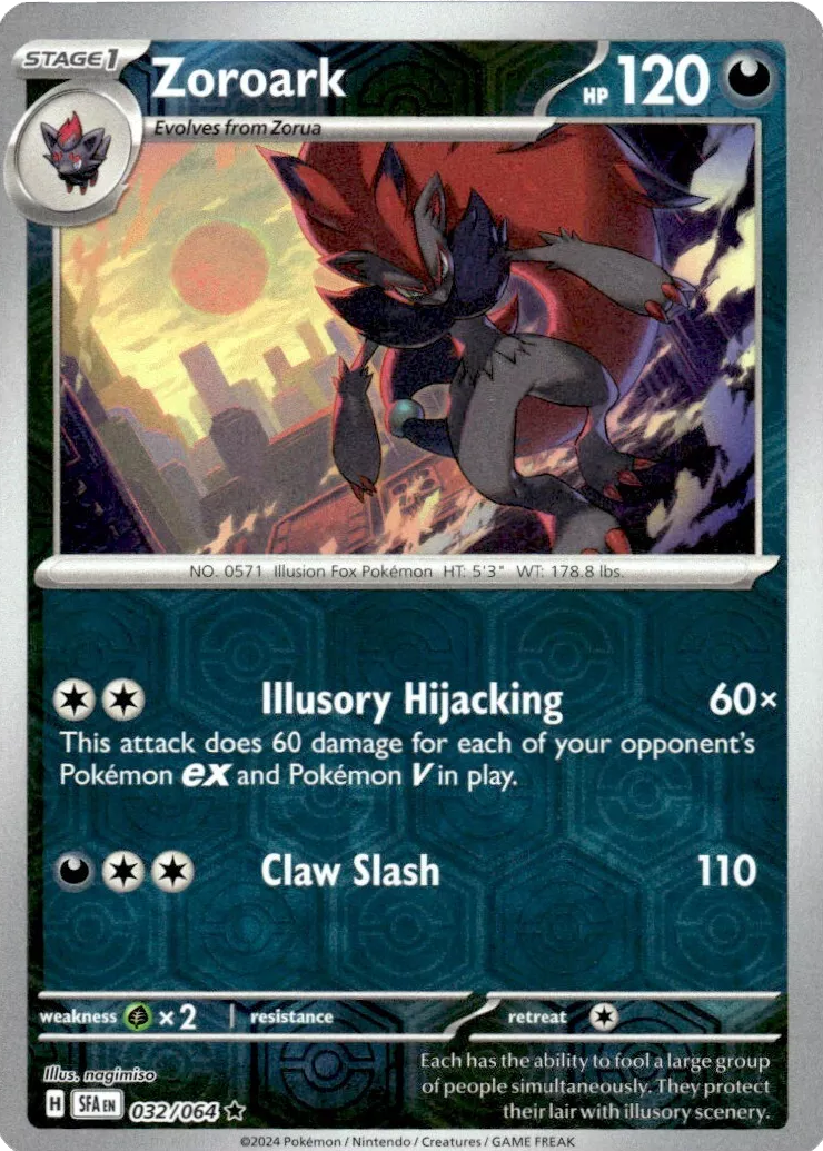 Zoroark (032/064) [Scarlet & Violet: Shrouded Fable] | Fandemonia Ltd