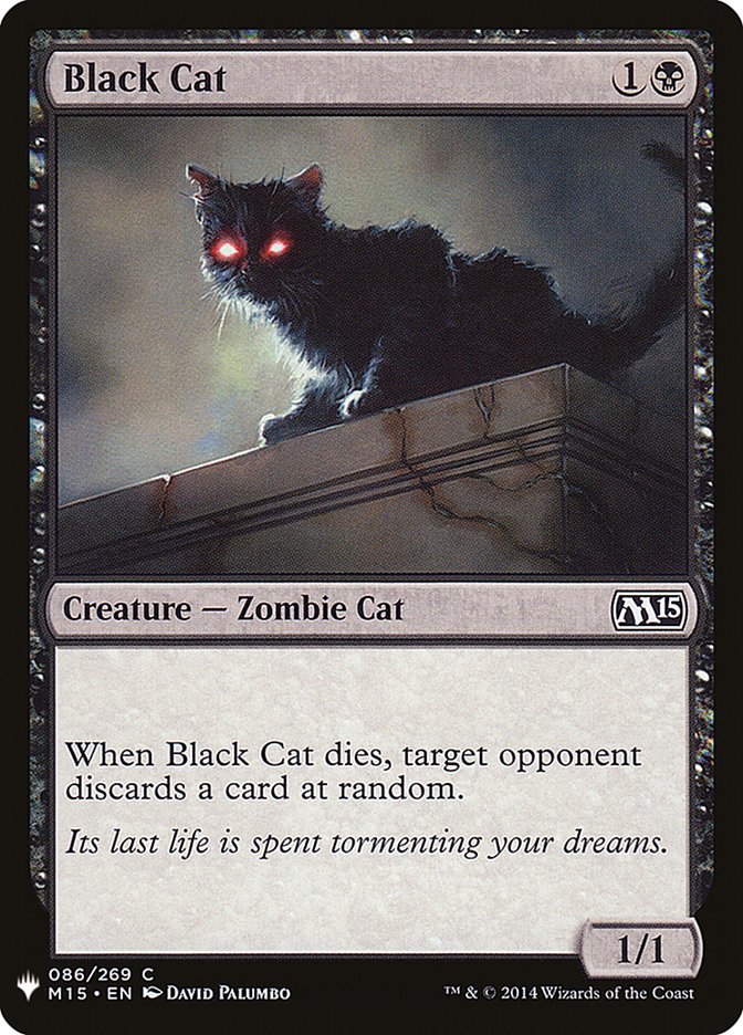 Black Cat [Mystery Booster] | Fandemonia Ltd