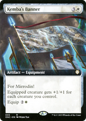 Kemba's Banner (Extended Art) [Phyrexia: All Will Be One Commander] | Fandemonia Ltd