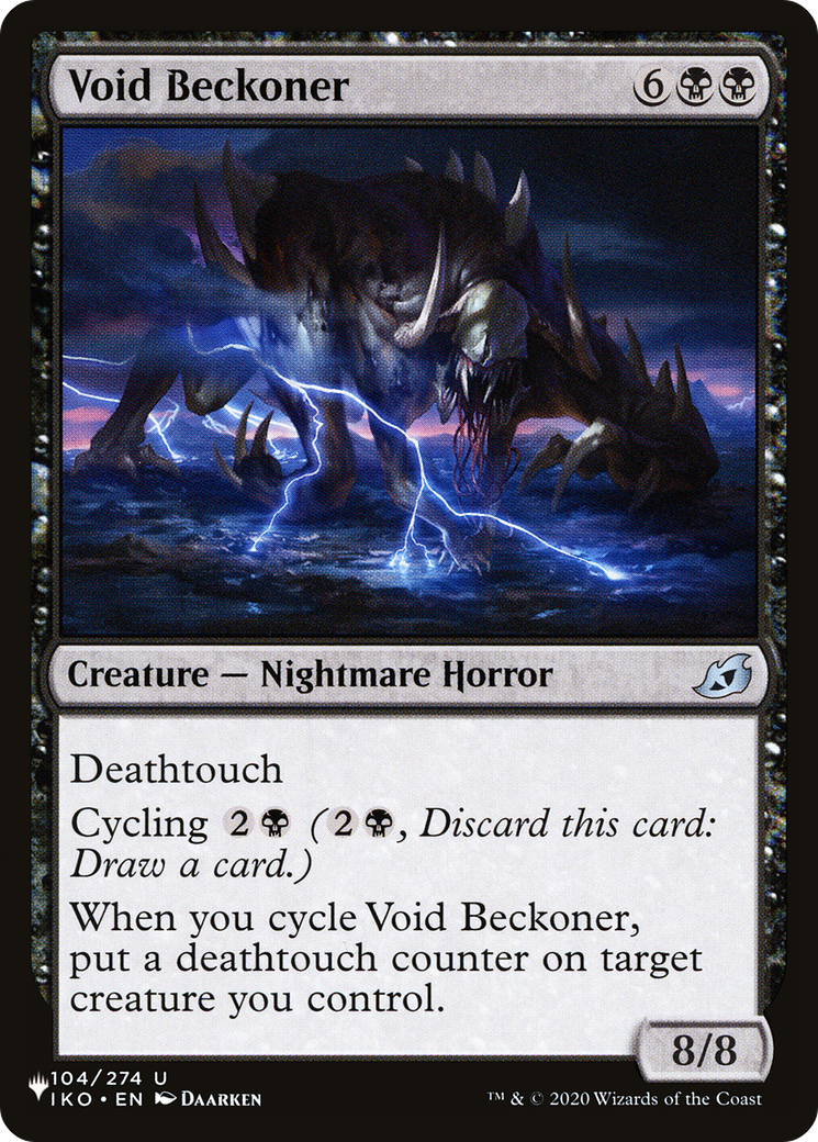 Void Beckoner [The List Reprints] | Fandemonia Ltd