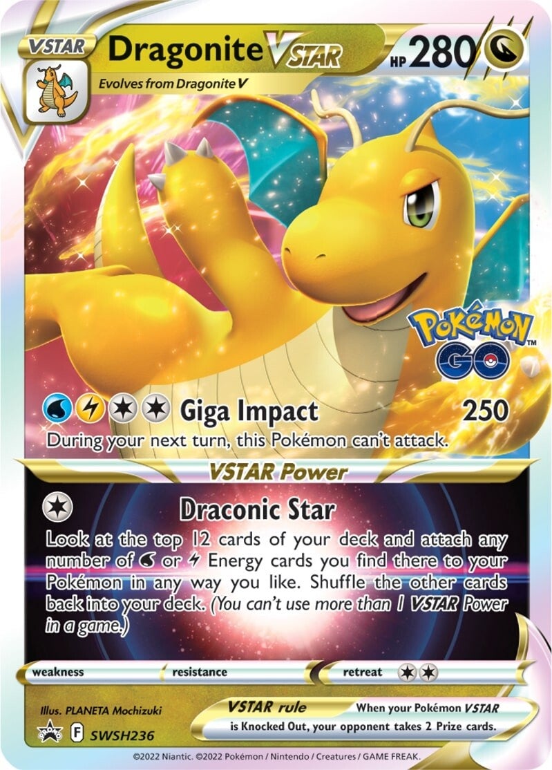 Dragonite VSTAR (SWSH236) [Sword & Shield: Black Star Promos] | Fandemonia Ltd