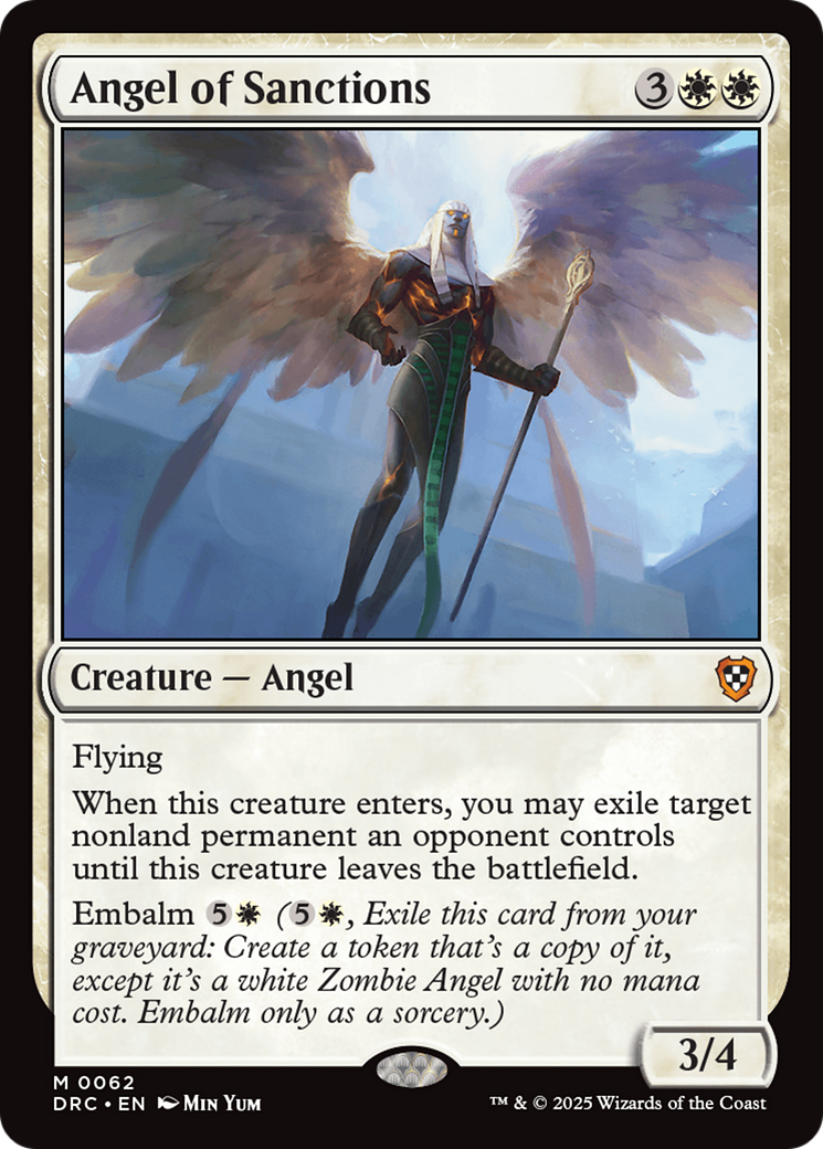 Angel of Sanctions [Aetherdrift Commander] | Fandemonia Ltd