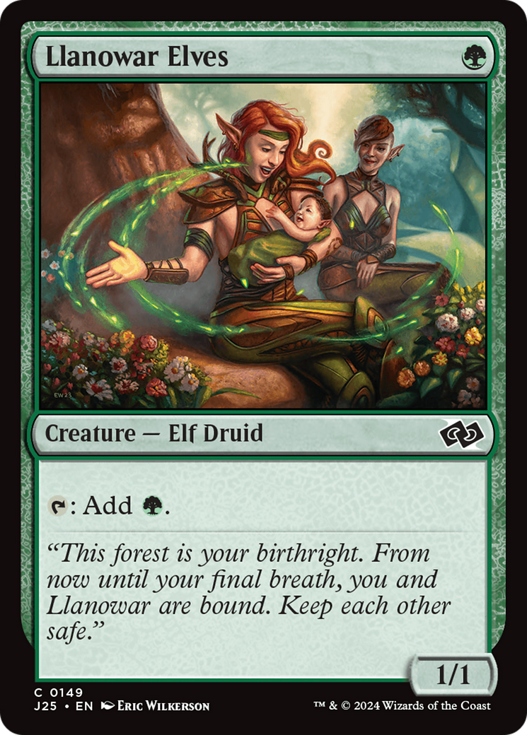 Llanowar Elves [Foundations Jumpstart] | Fandemonia Ltd