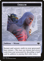 Elemental (008) // Wrenn and Six Emblem (021) Double-Sided Token [Modern Horizons Tokens] | Fandemonia Ltd