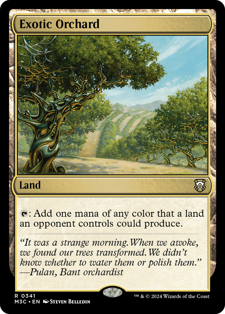 Exotic Orchard (Ripple Foil) [Modern Horizons 3 Commander] | Fandemonia Ltd