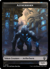 Aetherborn // Thopter Double-Sided Token [Modern Horizons 3 Commander Tokens] | Fandemonia Ltd