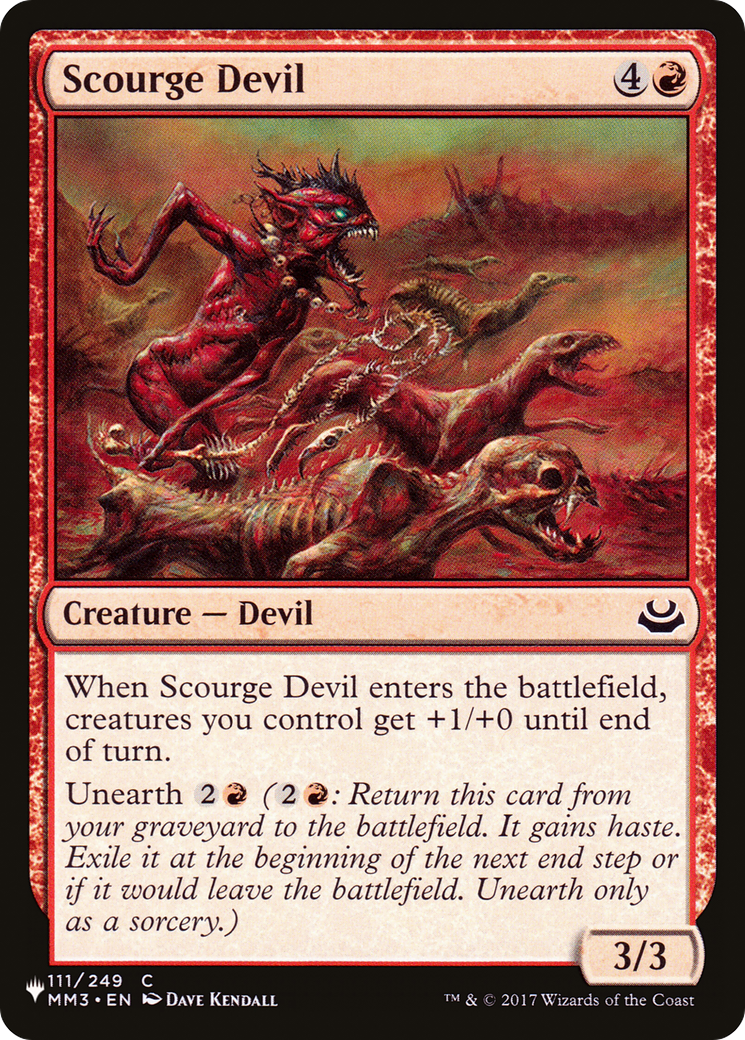 Scourge Devil [The List] | Fandemonia Ltd