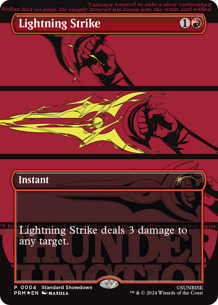 Lightning Strike [Standard Showdown Promos] | Fandemonia Ltd