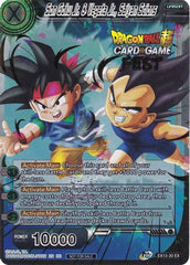 Son Goku Jr. & Vegeta Jr., Saiyan Scions (Card Game Fest 2022) (EX13-30) [Tournament Promotion Cards] | Fandemonia Ltd