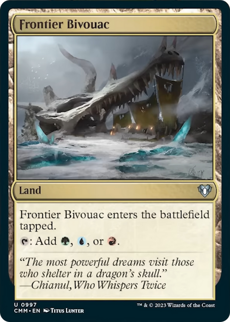 Frontier Bivouac [Commander Masters] | Fandemonia Ltd