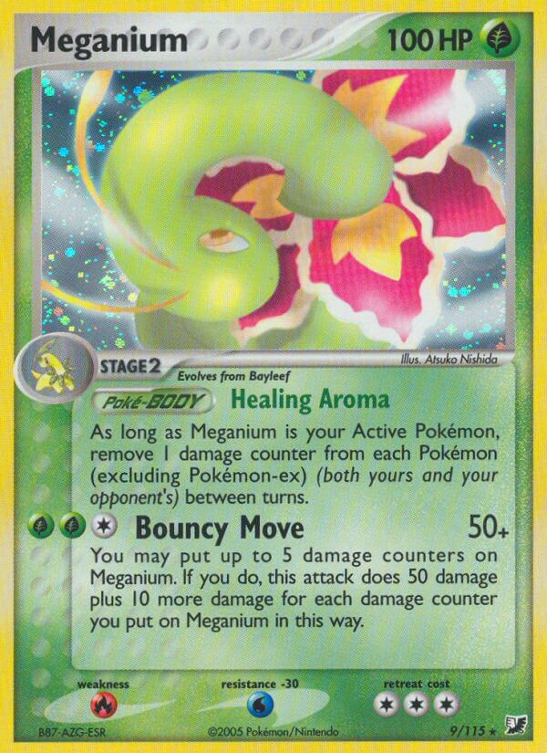 Meganium (9/115) (Theme Deck Exclusive) [EX: Unseen Forces] | Fandemonia Ltd