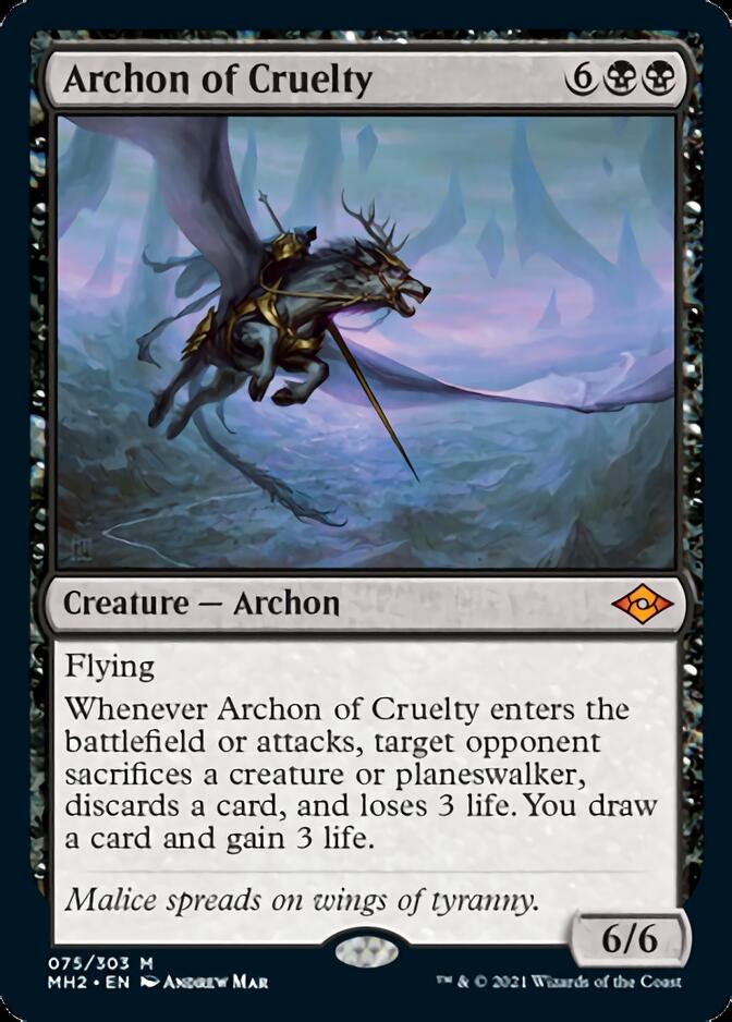 Archon of Cruelty [Modern Horizons 2] | Fandemonia Ltd