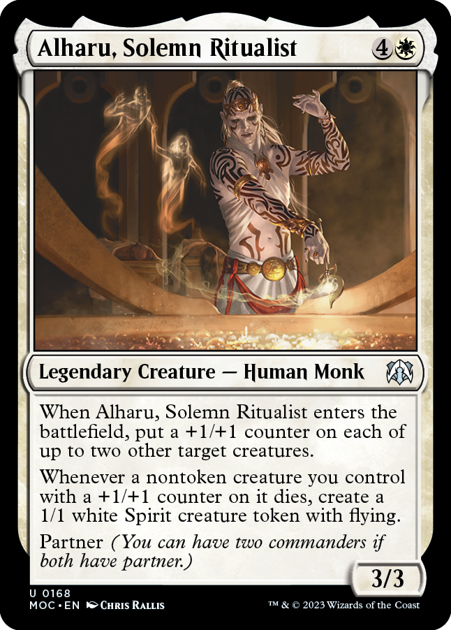 Alharu, Solemn Ritualist [March of the Machine Commander] | Fandemonia Ltd