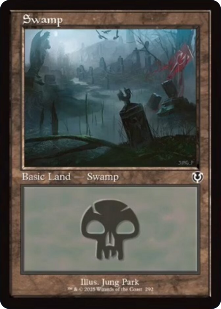 Swamp (292) (Retro Frame) [Innistrad Remastered] | Fandemonia Ltd