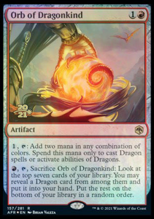 Orb of Dragonkind [Dungeons & Dragons: Adventures in the Forgotten Realms Prerelease Promos] | Fandemonia Ltd