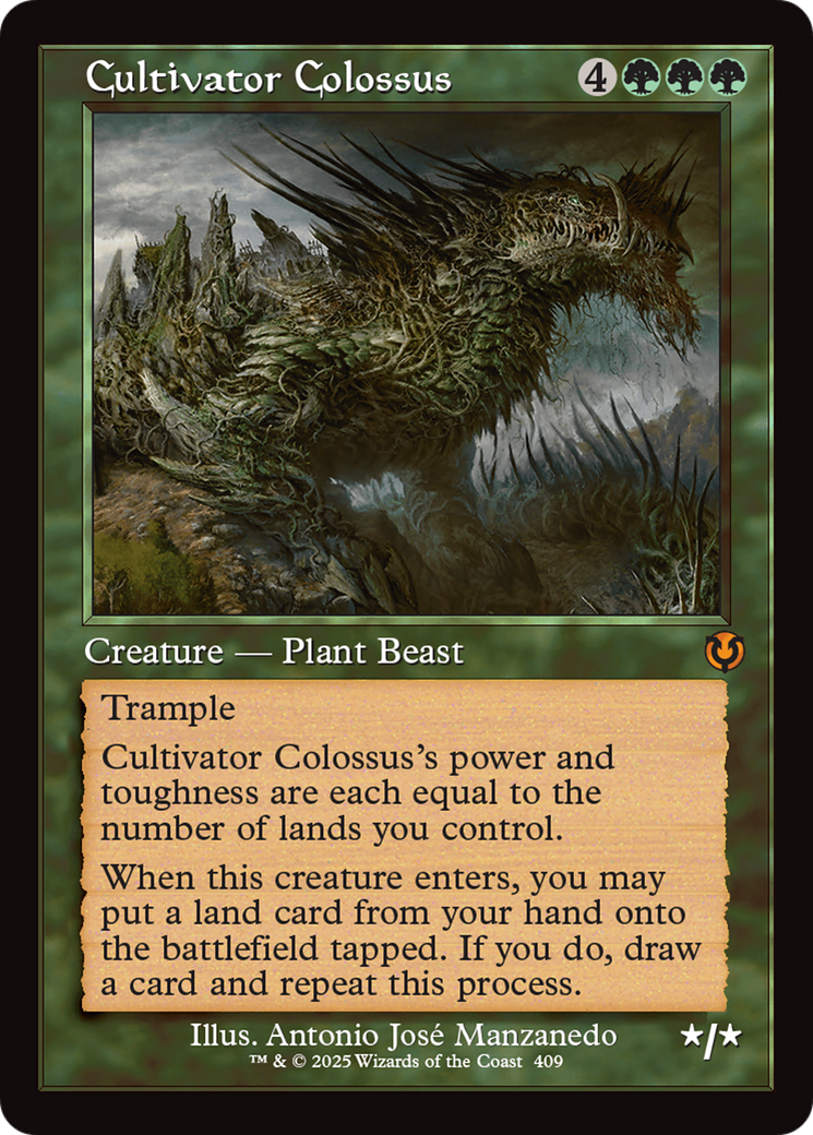 Cultivator Colossus (Retro Frame) [Innistrad Remastered] | Fandemonia Ltd