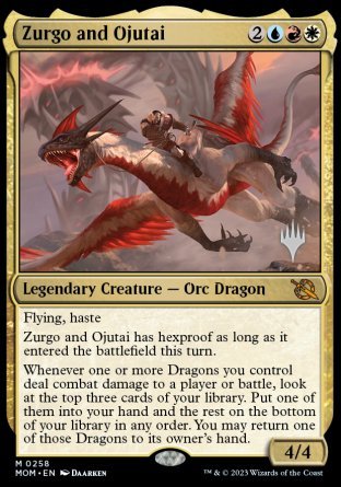 Zurgo and Ojutai (Promo Pack) [March of the Machine Promos] | Fandemonia Ltd