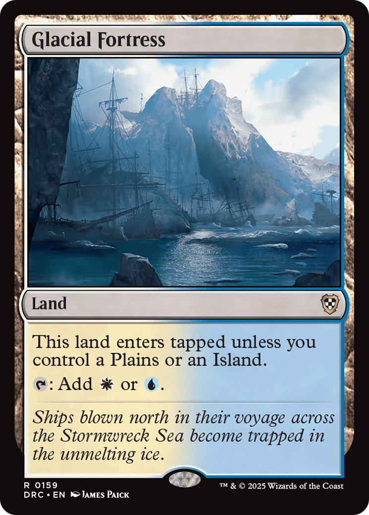 Glacial Fortress [Aetherdrift Commander] | Fandemonia Ltd