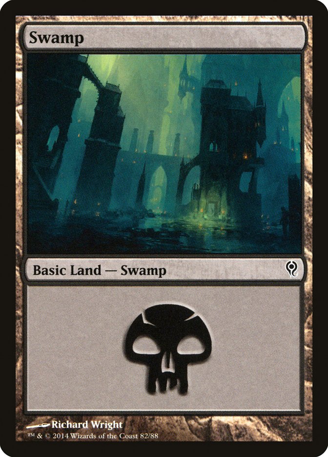 Swamp (82) [Duel Decks: Jace vs. Vraska] | Fandemonia Ltd