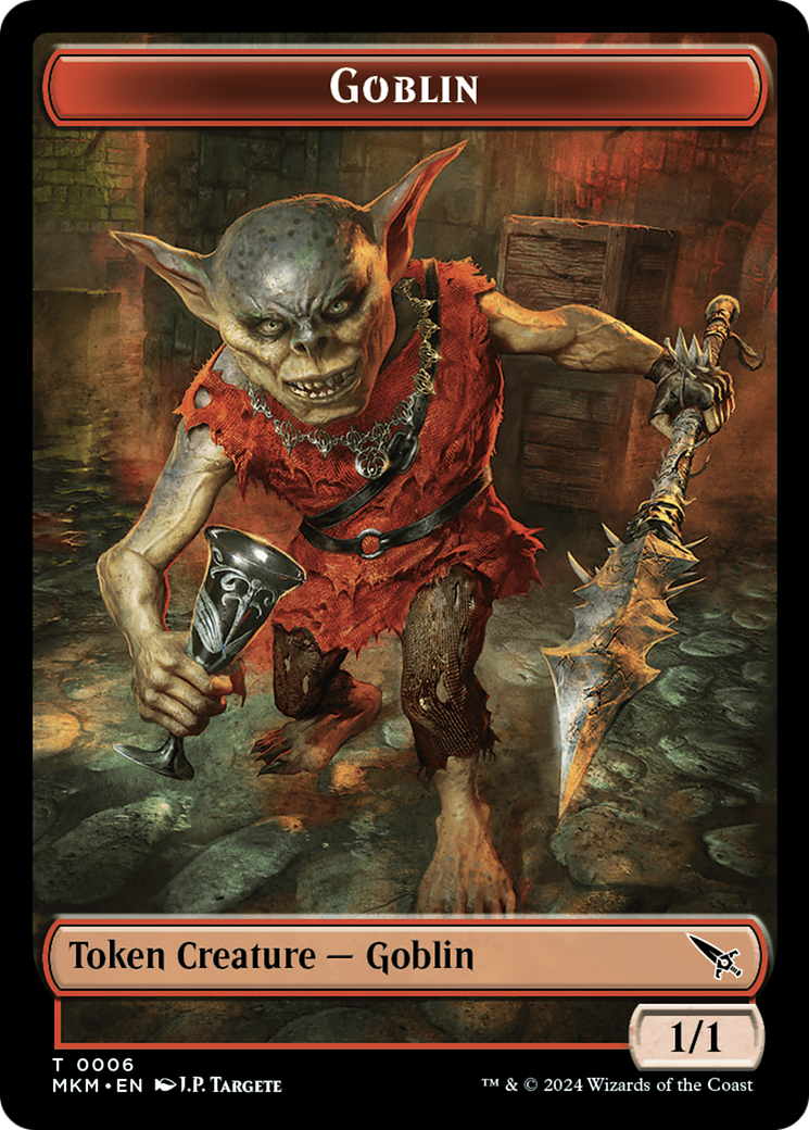 Thopter (0020) // Goblin Double-Sided Token [Murders at Karlov Manor Tokens] | Fandemonia Ltd