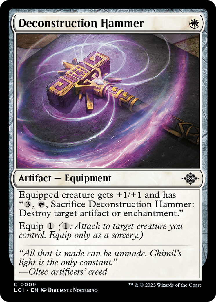 Deconstruction Hammer [The Lost Caverns of Ixalan] | Fandemonia Ltd