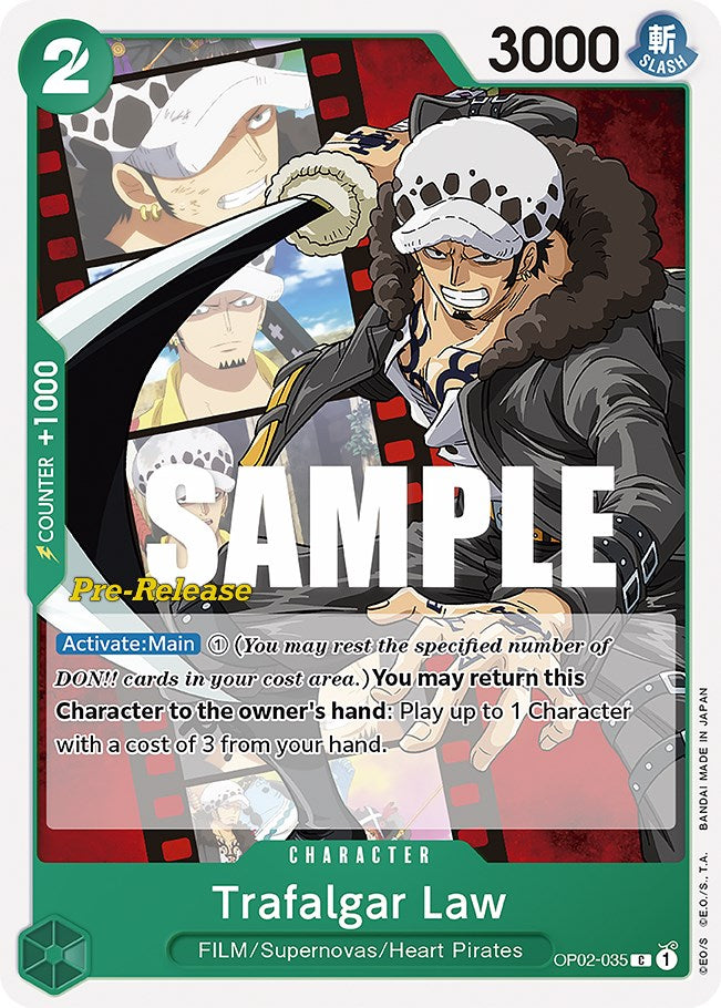 Trafalgar Law [Paramount War Pre-Release Cards] | Fandemonia Ltd