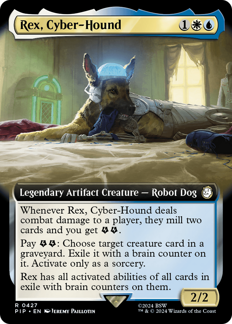 Rex, Cyber-Hound (Extended Art) [Fallout] | Fandemonia Ltd