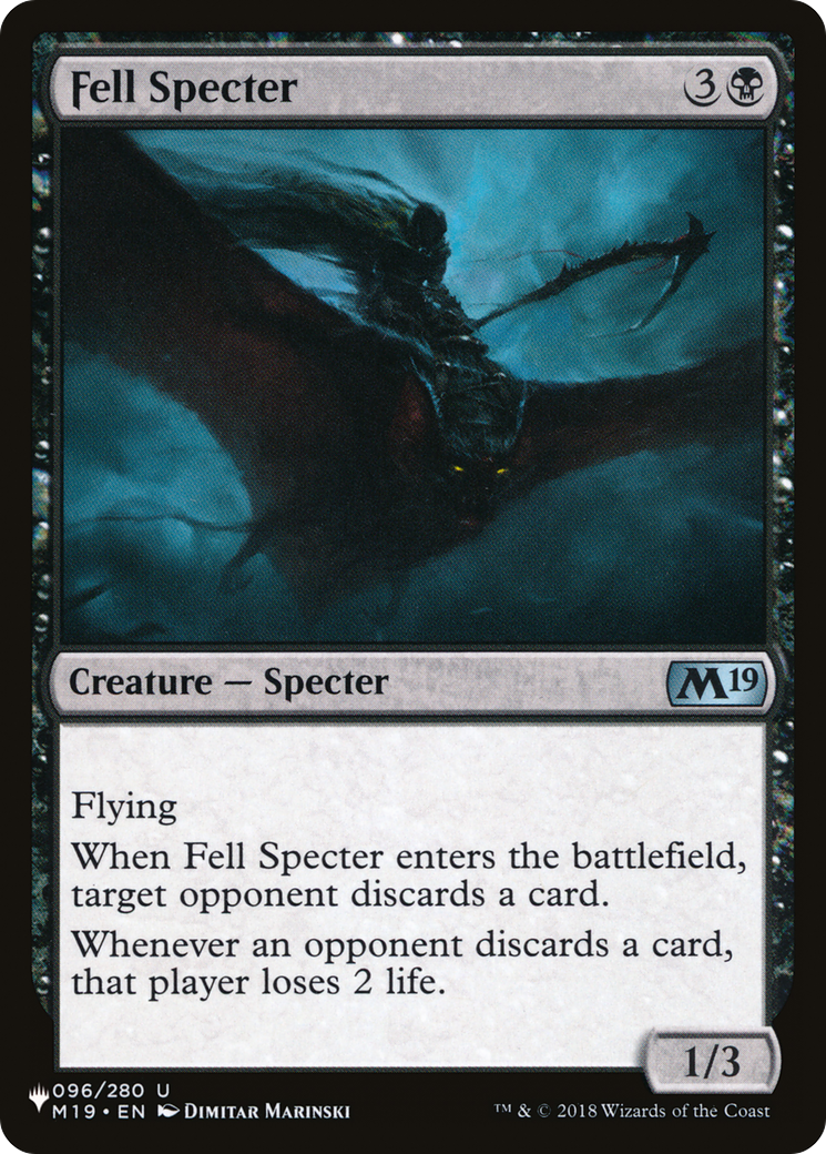 Fell Specter [The List] | Fandemonia Ltd