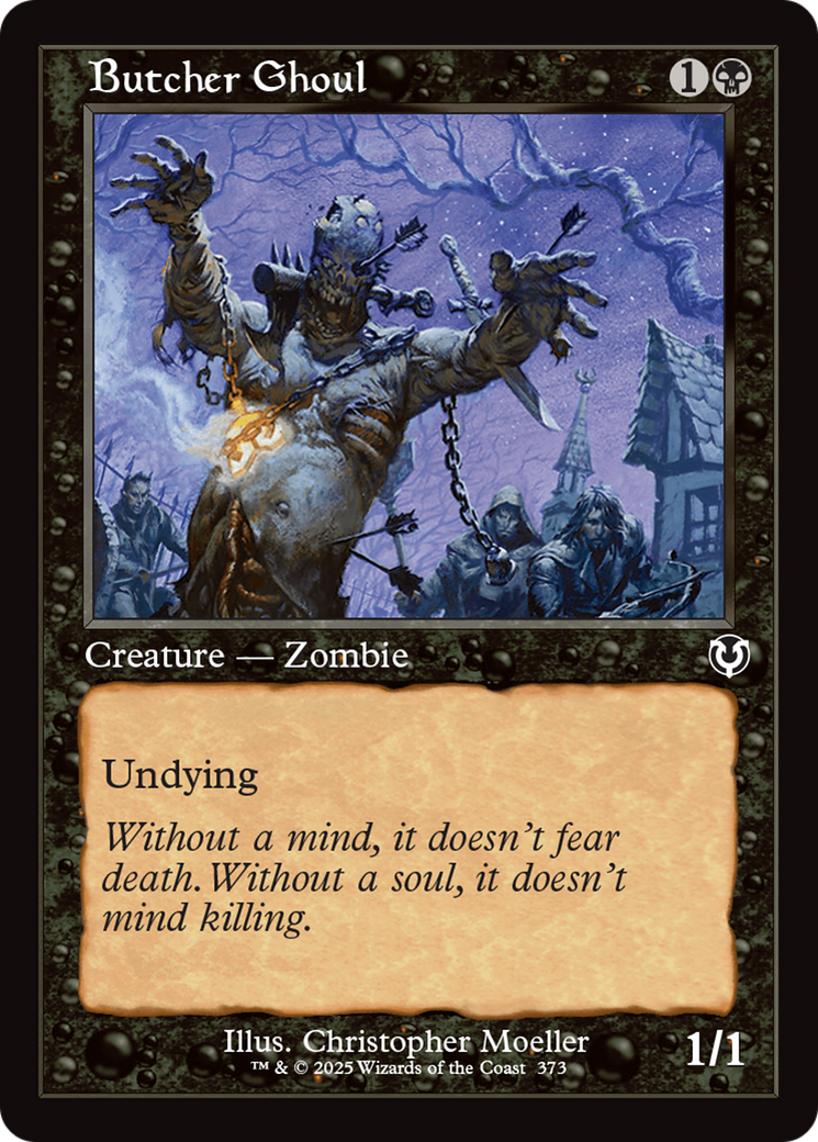 Butcher Ghoul (Retro Frame) [Innistrad Remastered] | Fandemonia Ltd