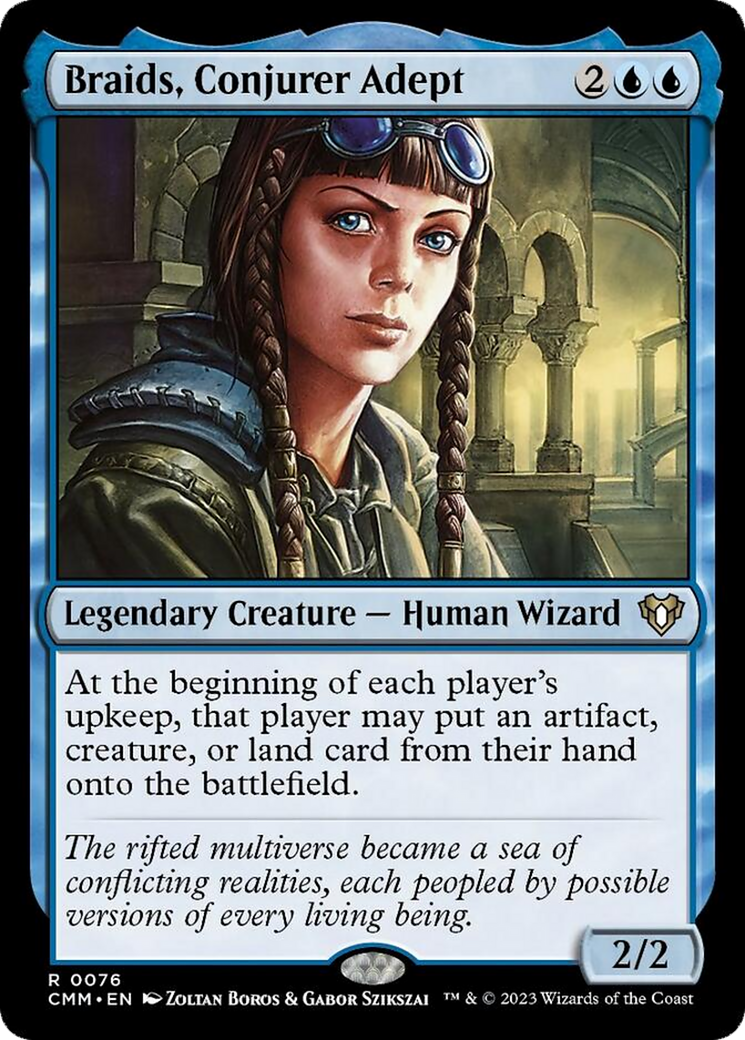 Braids, Conjurer Adept [Commander Masters] | Fandemonia Ltd