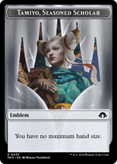 Tamiyo, Seasoned Scholar // Energy Reserve Double-Sided Token [Modern Horizons 3 Tokens] | Fandemonia Ltd