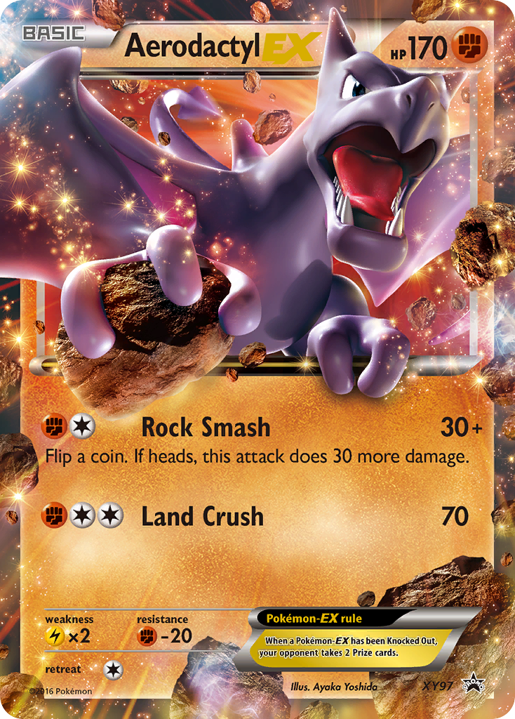 Aerodactyl EX (XY97) [XY: Black Star Promos] | Fandemonia Ltd