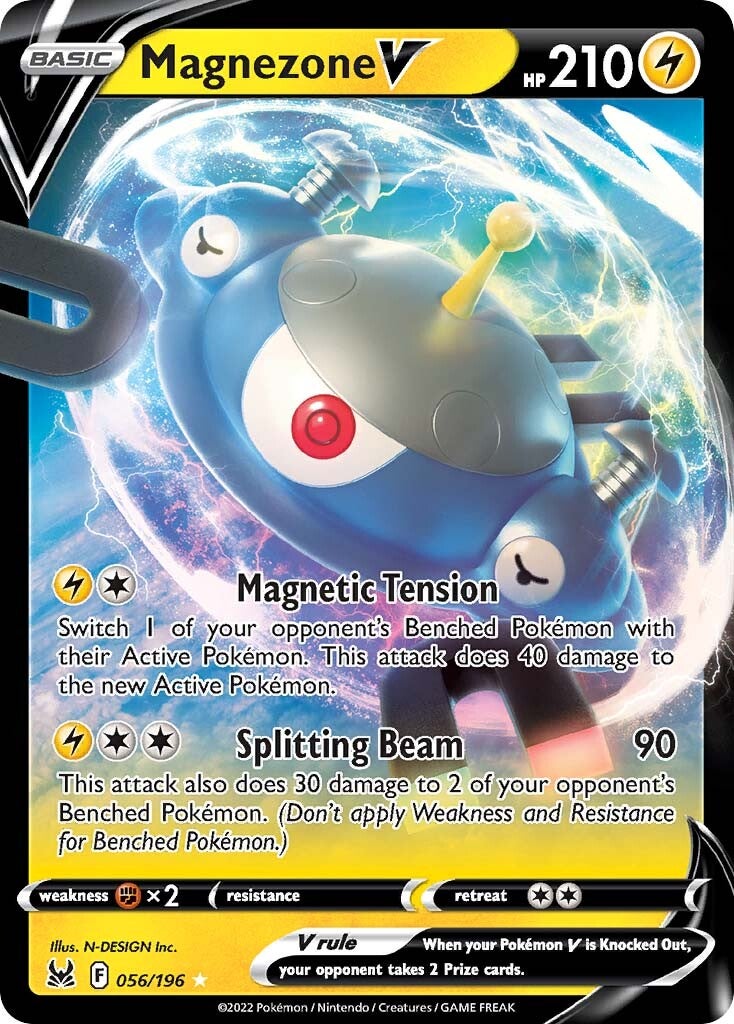 Magnezone V (056/196) [Sword & Shield: Lost Origin] | Fandemonia Ltd