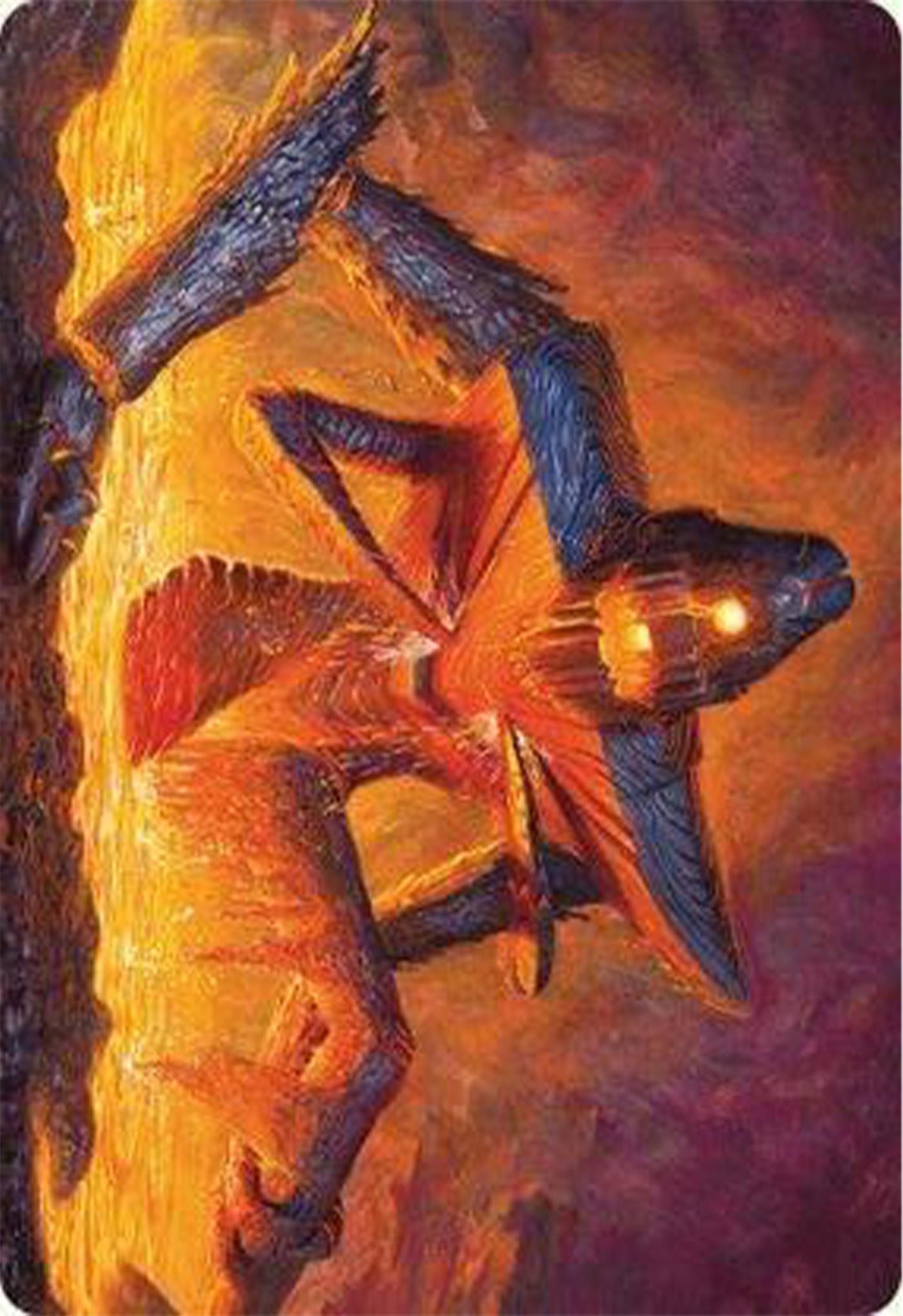 Molten Gatekeeper Art Card [Modern Horizons 3 Art Series] | Fandemonia Ltd