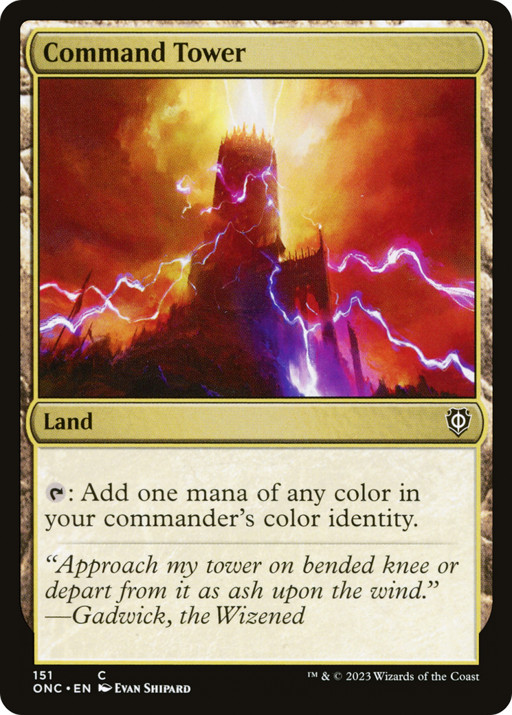 Command Tower [Phyrexia: All Will Be One Commander] | Fandemonia Ltd