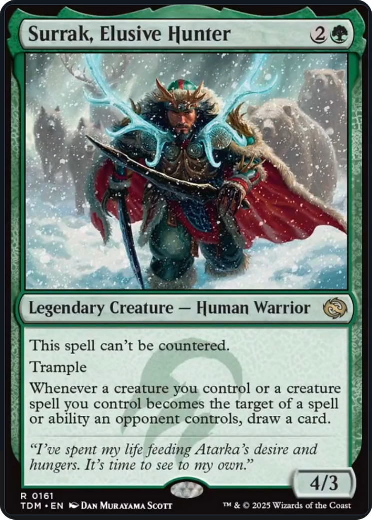 Surrak, Elusive Hunter [Tarkir: Dragonstorm] | Fandemonia Ltd