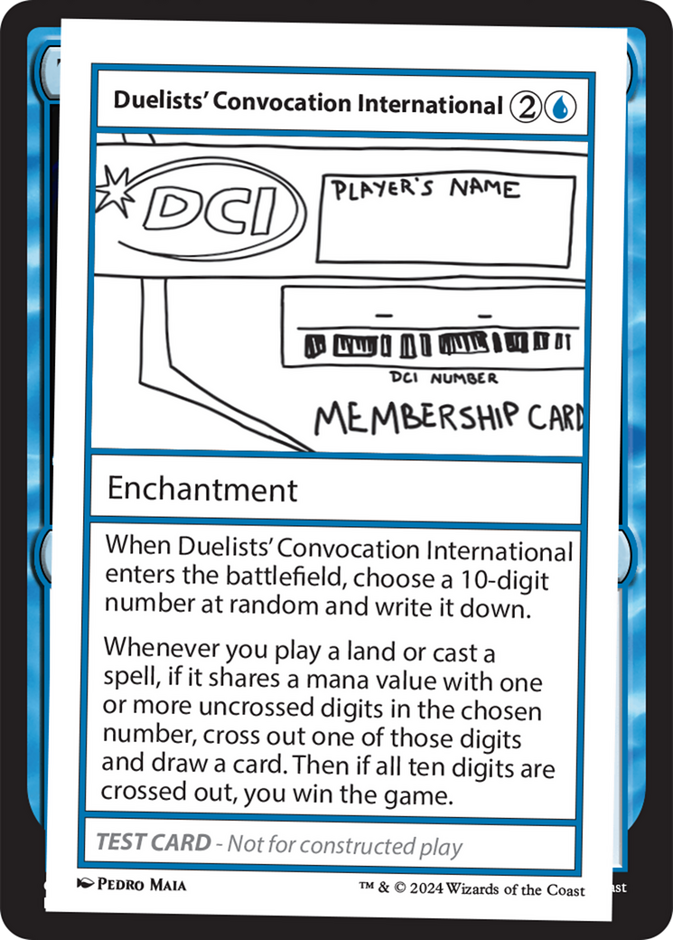 Duelists' Convocation International [Mystery Booster 2 Playtest Cards] | Fandemonia Ltd