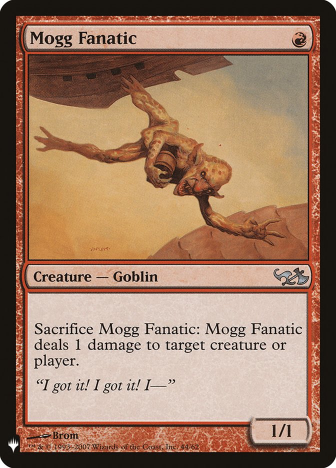 Mogg Fanatic [Mystery Booster] | Fandemonia Ltd