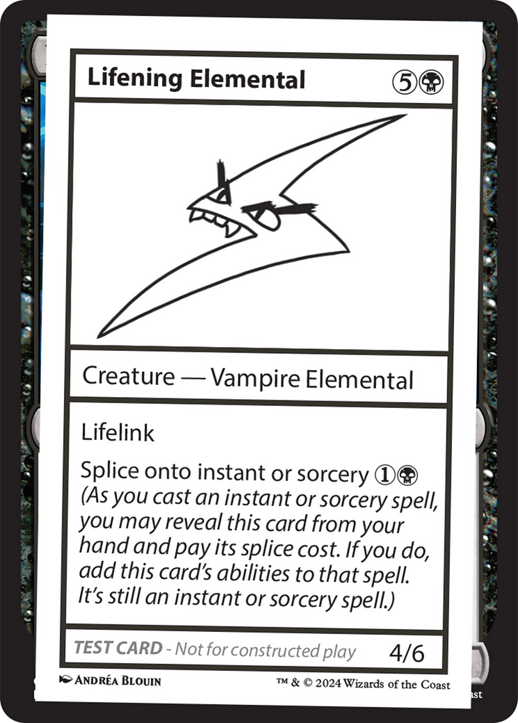 Lifening Elemental [Mystery Booster 2 Playtest Cards] | Fandemonia Ltd