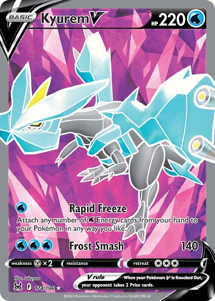 Kyurem V (174/196) [Sword & Shield: Lost Origin] | Fandemonia Ltd