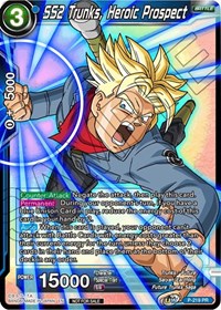 SS2 Trunks, Heroic Prospect (Alternate Art) (P-219) [Promotion Cards] | Fandemonia Ltd