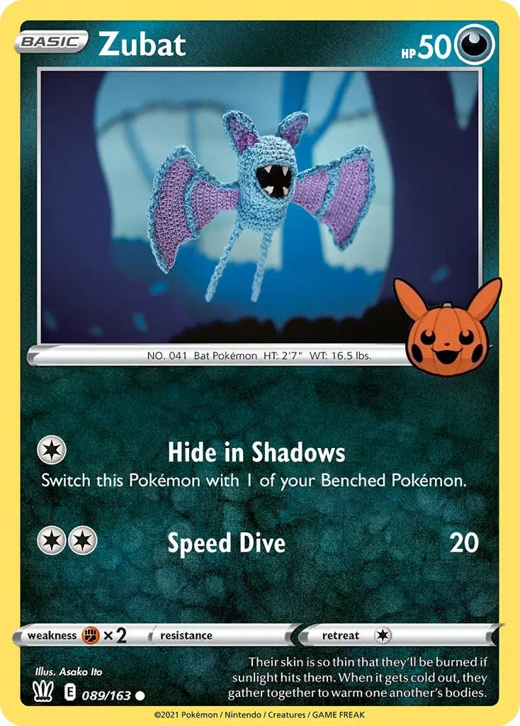 Zubat (089/163) [Trick or Trade] | Fandemonia Ltd